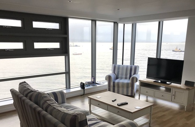Stunning waterfront luxury apartment