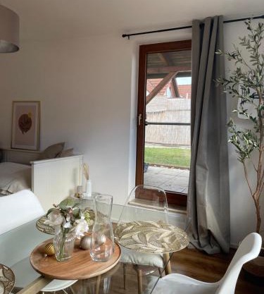 Stylisches Apartment mit Dachterrasse und Whirlpool