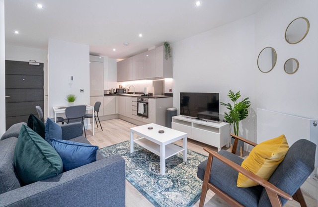 Stylish 1 bed apartment in Central Solihull
