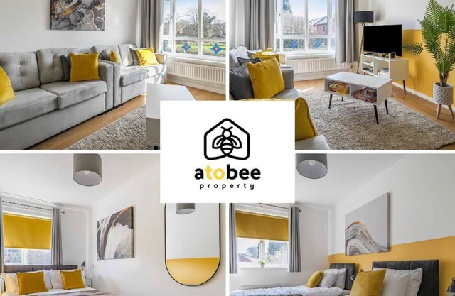 Stylish 2BR Apartment near MCR Airport
