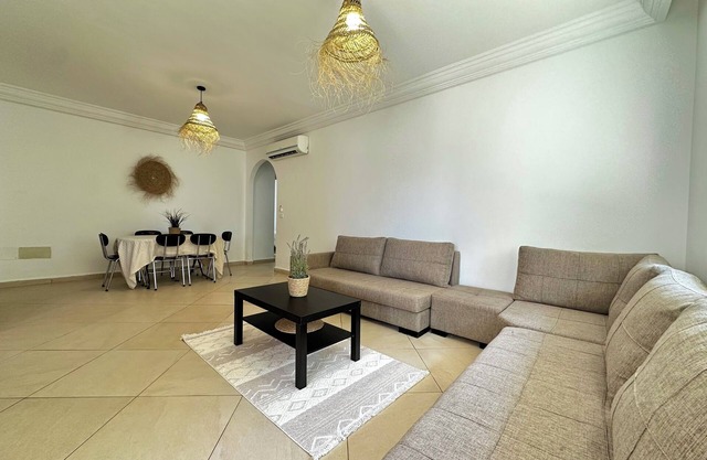 Stylish 2BR Flat with Swimming Pool – Calm, WiFi, AC in Djerba Midoun