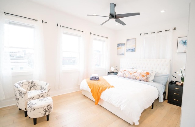 Stylish 4BR/4BA Haven | Rooftop Deck & Private Parking!