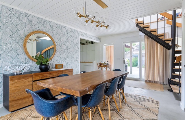 Con estilo y elegante casa con piscina Montauk + patio trasero Oasis