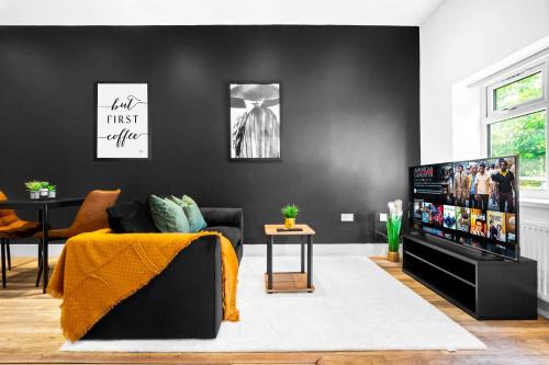 Stylish Apartment - Street Parking - Rowley Regis - Smart TV - Wifi - Netflix - 49G