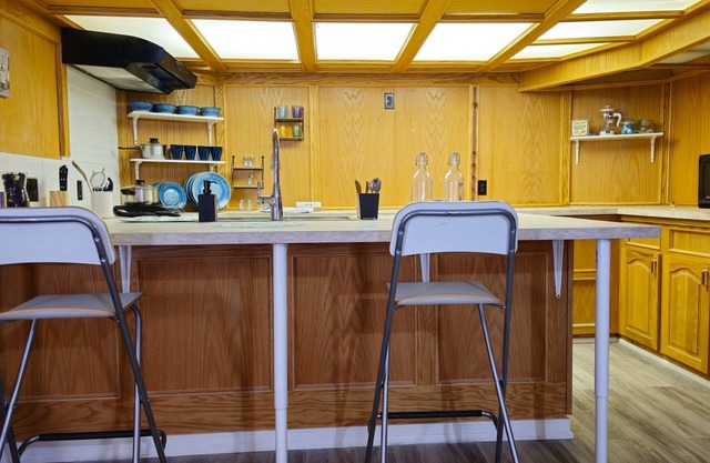 Stylish basement studio with everything you need for a comfortable stay!