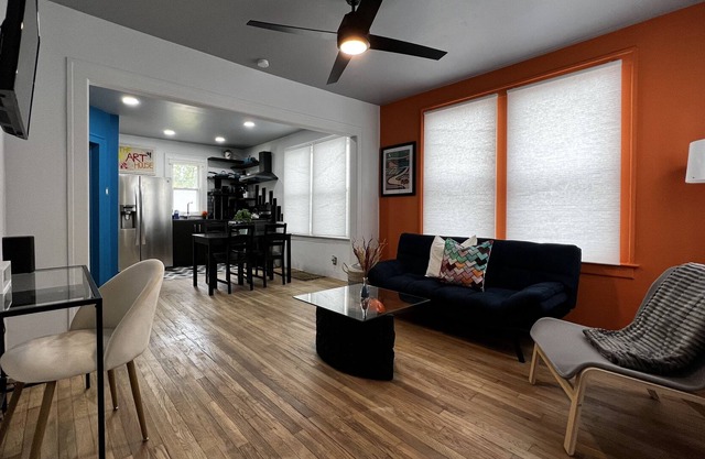 Stylish, modern remodeled home in Detroit that was built in the 1920's