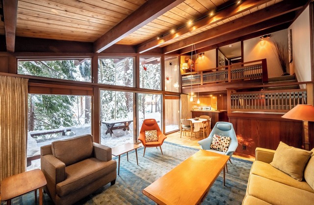 Stylish Redwood Home with Hot Tub and Private Beach Access