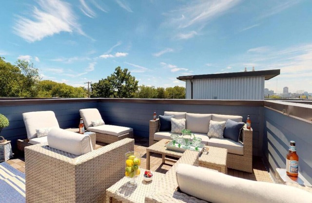 2 habitaciones / 2. 5 baños en la azotea con estilo urbano-capacidad para 6
