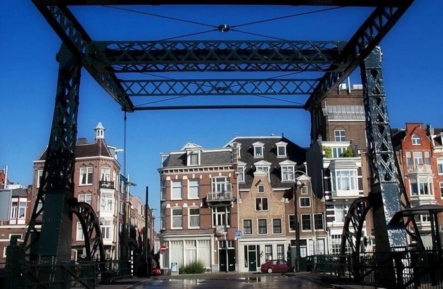 Impresionante y elegante apartamento vintage en la gran zona central de Ámsterdam