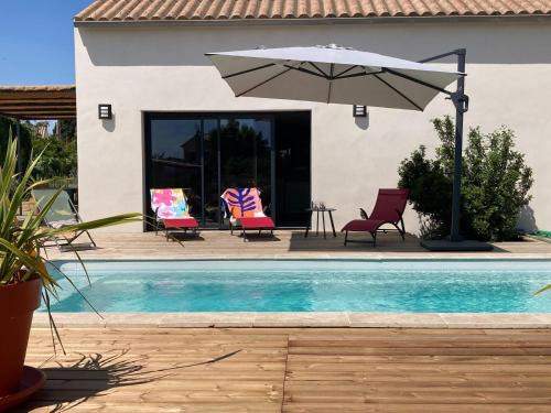 Stylish Villa in Sainte-Valière