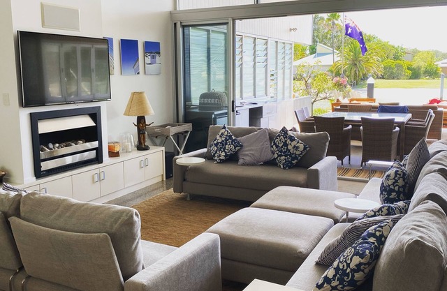 Stylish Waterfront Escape: The Shed on South Stradbroke Island
