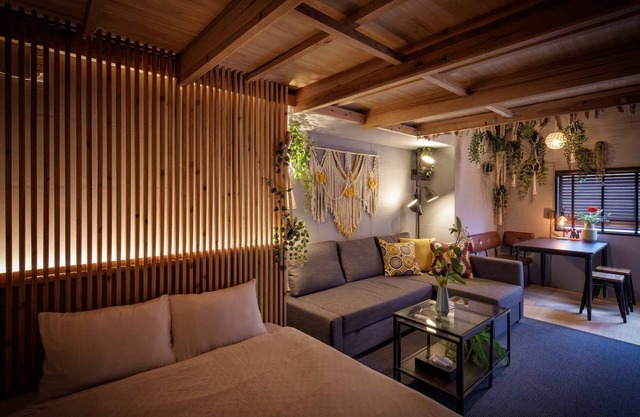 Stylish Whole House Rental with Large Terrace Spacious Living Area and Two Rooms / Hyuga Miyazaki