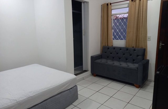 Suíte Casal, Cama Queen, ar Condicionado, Frigobar, TV com Wifi