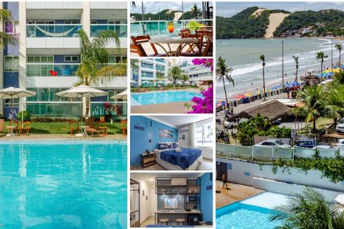 Suíte PÉ NA AREIA com PISCINA, WIFI e ESTACIONAMENTO em PONTA NEGRA