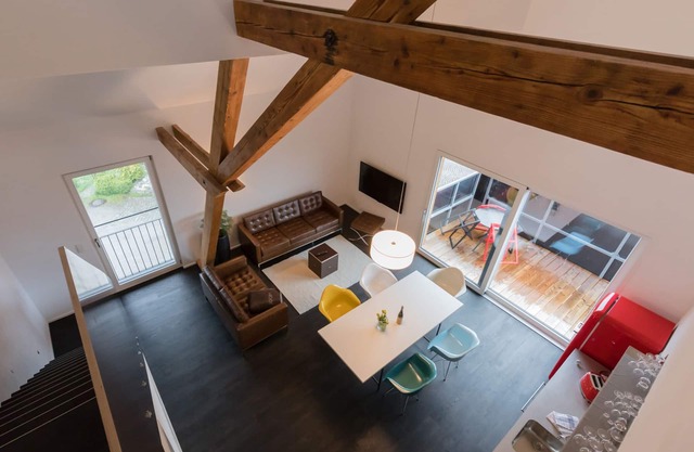 Suite 2, hasta 4 personas y niño pequeño, balcón, dúplex, 90 m²