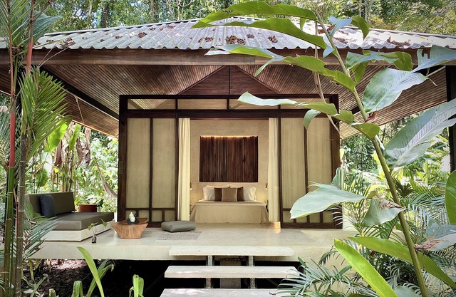 Suite con piscina privada y vistas al jardín, en la jungla y a 3 min de la playa