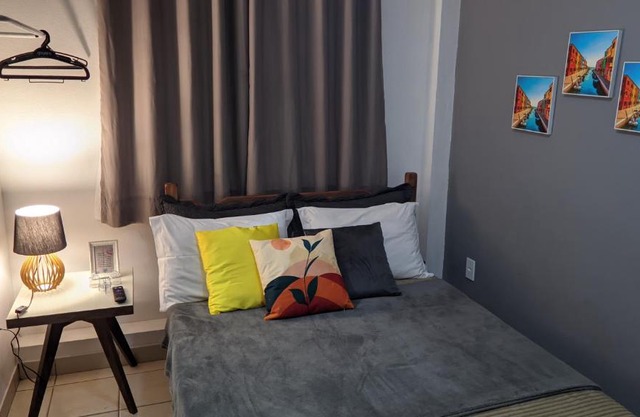 Suite Flex ao lado da praca central