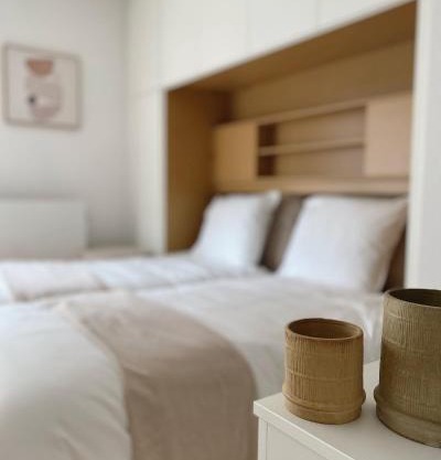 Suite Maritim - Zijdelings zeezicht op 10m van strand en zee