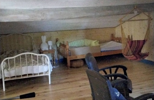 Suite on the second floor of a typical home