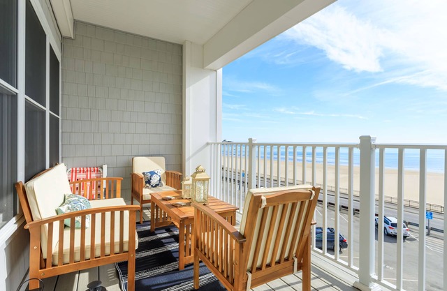 Summer bliss in our Hampton Beach oceanfront 2BR condo awaits!