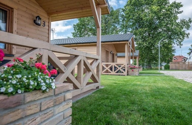 Casa de verano en Dąbrowa junto al mar