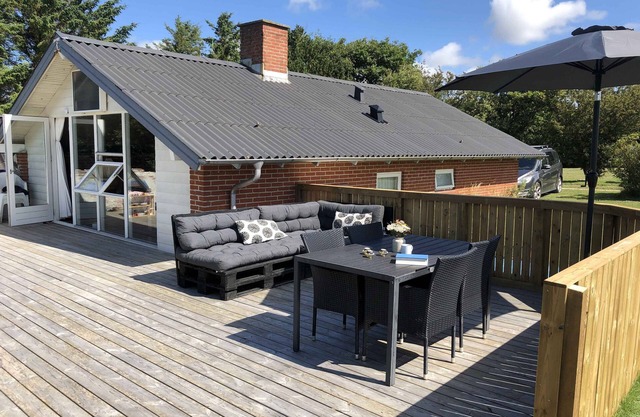 Summerhouse near the limfjord and The Western Sea