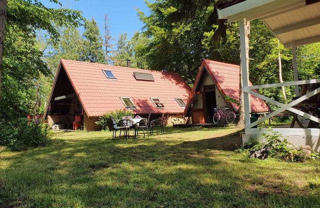 Summerhouse with forest-feeling on Orø island
