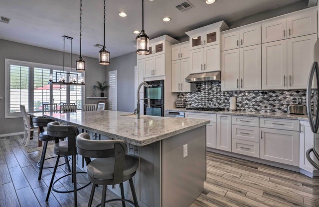 Sun-Dappled Goodyear Home w/ Hot Tub & Fire Pit