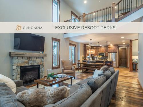Suncadia 3 Bdrm Home with Hot Tub in Resort Core