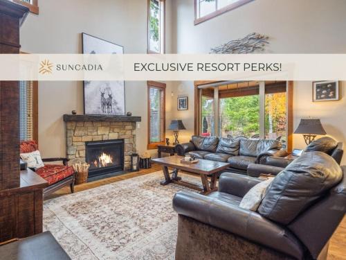 Suncadia 3 Bdrm Home with Hot Tub + Game Room