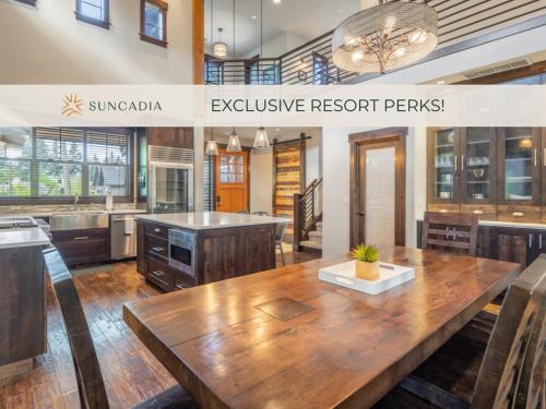 Suncadia 3 Bed Fireside Gathering Home