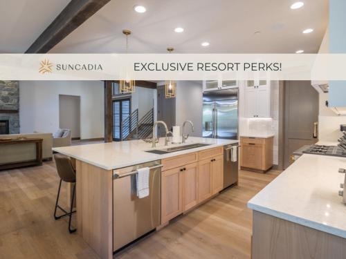 Suncadia 4 Bed Modern Chic Forest Home