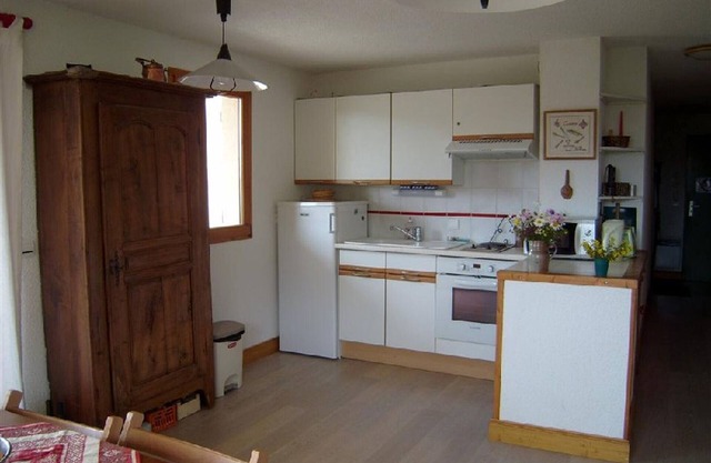 Apartamento 3 piezas para 6 personas con terraza, a 100m de las pistas en Crest-Voland