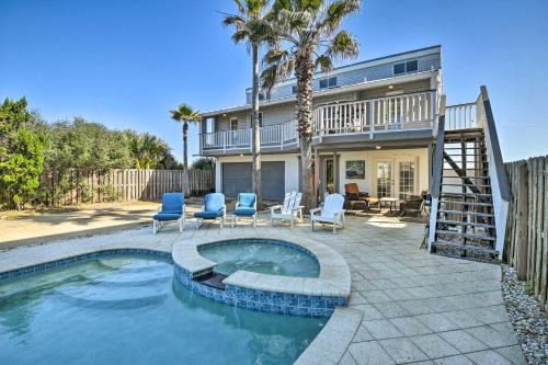 Sunny Florida Home with Decks and View, Steps to Beach