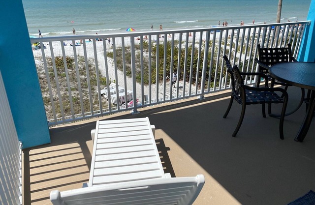 Sunset from your Balcony! BEACHFRONT, 2 Bed, 2 Bath, Heated Pool, UNIT 304
