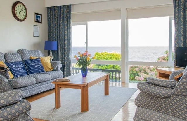 Sunset House offers picturesque views of the Atlantic Ocean.
