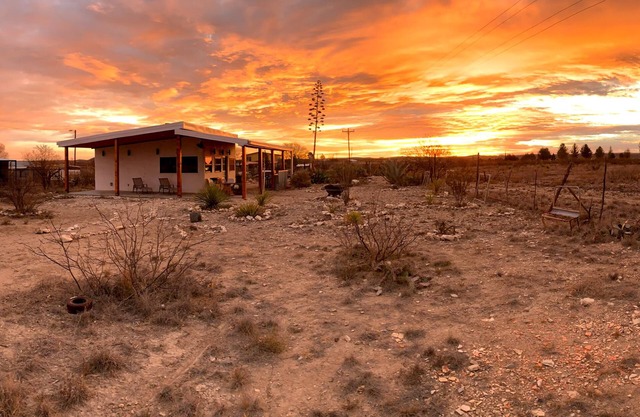 Sunset Ranch, a private acre lot facing open ranch land and high planes desert