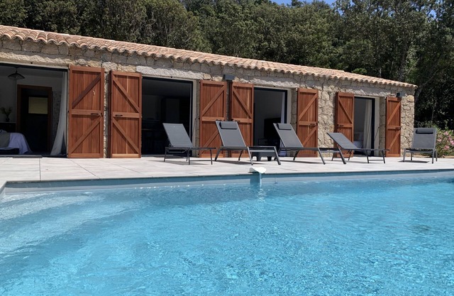 SUPERB CORSICAN STONE VILLA BEAUTIFUL POOL PEACEFUL GARDEN EXTRA PRICE