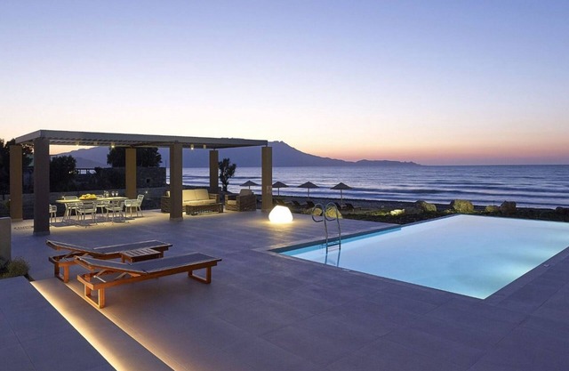 Superb Kissamos Villa | Villa Poseidon’s Cove | Beach Front | 8 Bedrooms | Breathtaking Sea Views | Private Outdoor Pool | Private Furnished Terrace | Peaceful Outdoor Ambiance | Prime Location