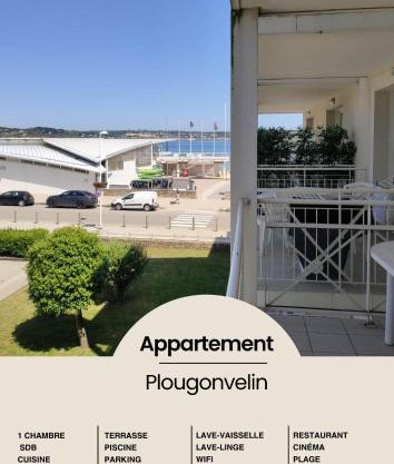 Superbe appartement avec piscine sauna et petite vue mer