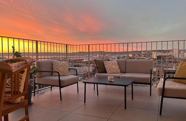 Superbe appartement en résidence avec vue sur mer