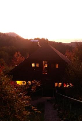 superbe chalet en montagne vue Lac Léman