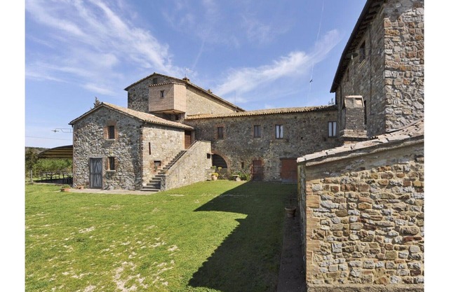 Apartamento superior interna de la corte