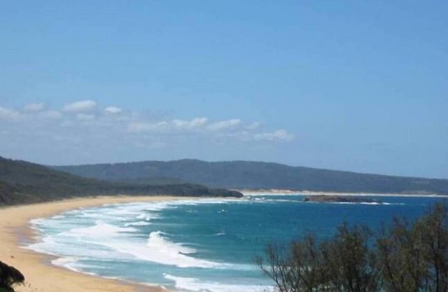 Sur la plage Tura Beach