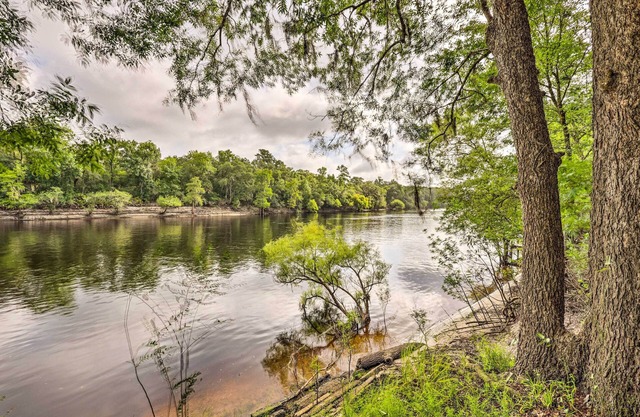 Suwannee Riverfront Home: Grill, Near Springs