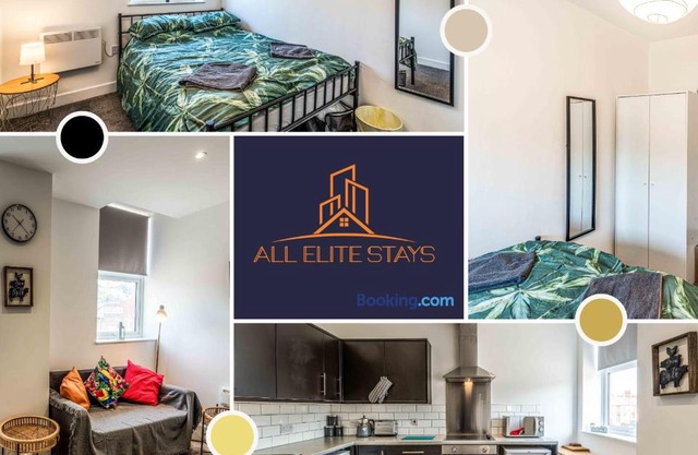 Swan House Apartment 4 - 1 Bed Apartment - Sleeps up to 4 - Free Parking - Liverpool - close to city centre - By ALL ELITE STAYS