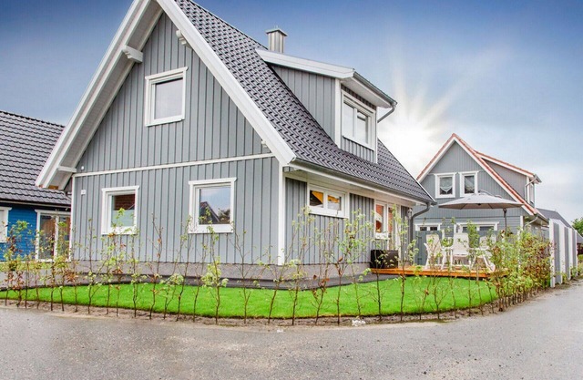 casa de vacaciones de lujo en estilo Suecia con sauna, jacuzzi, chimenea, jardín