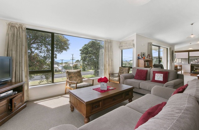 Vistas panorámicas al mar - Waihi Holiday Home