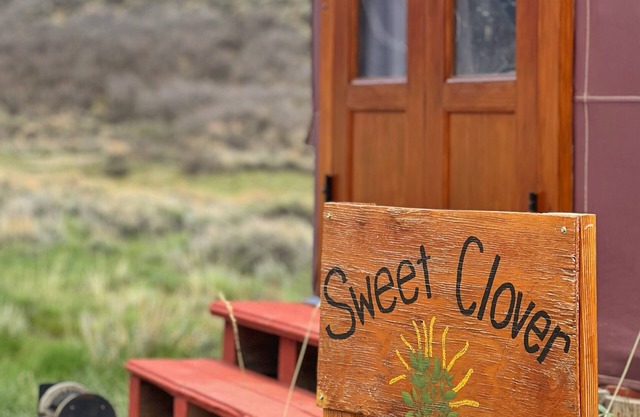 "Sweet Clover" - Yurts at Poncha Pass. A dark sky place to see the Milky-way.