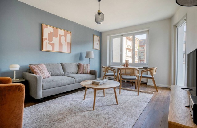 Sweet Iselin 2BR w/ Private W/D, 1 min to Market, by Blueground